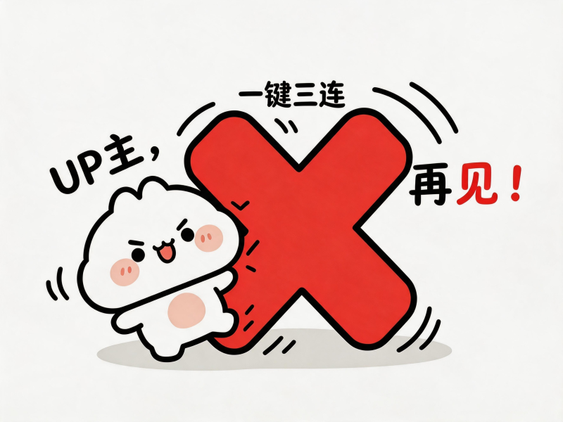 B站一键拉黑UP主，浏览器插件，自主开发-52分享
